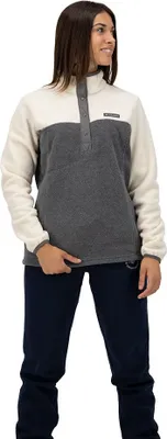 Produktbild von Columbia Benton Springs™ Fleece Mit Halbem Reißverschluss Beige,Grau XS Frau Beige,Grau XS