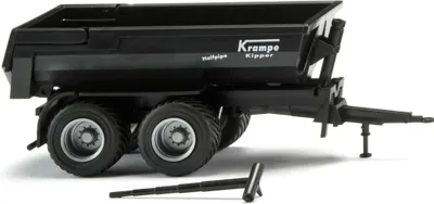 Image de Camion benne KRAMPE Camion benne noir, WIK038819, échelle1/87, WIKING