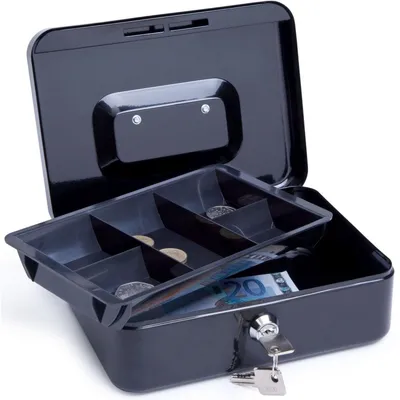 Zdjęcie produktu dla RAPESCO SB0006B1 Kasa RAPESCO, szerokość: 150 mm, czarna