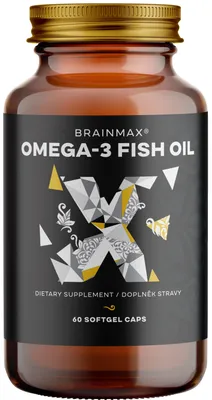 Immagine prodotto di BrainMax Omega-3 Fish Oil, 60 capsule softgel