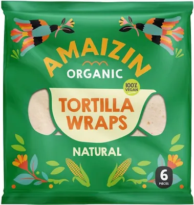 Zdjęcie produktu dla TORTILLA WRAPS(6 szt.) 240 g - AMAIZIN
