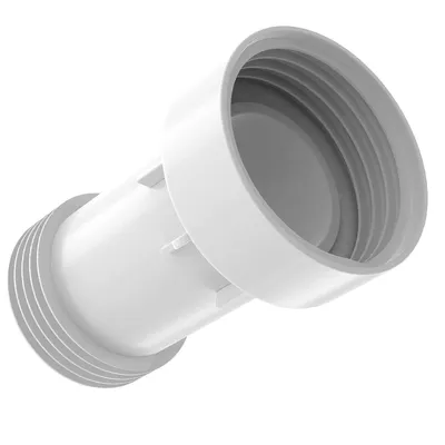 Produktbild von IBC Anschluss S60x6 Verlängerung,Distanzstück mit Ventil und Dichtung, IBC Adapter Set für Wassertank, 3-teilig