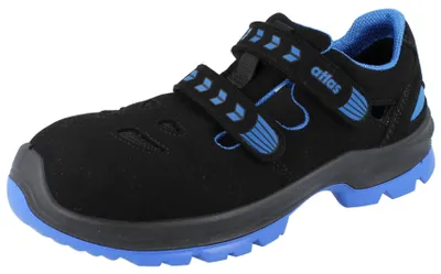 Produktbild von ATLAS alu-tec SL 46 Damen Herren Sicherheitssandale S1 schwarz blau - Größe: 43