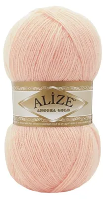 Produktbild von Alize Angora Gold 840 Lachs 100g 550m – weiches Wintergarn 80/20