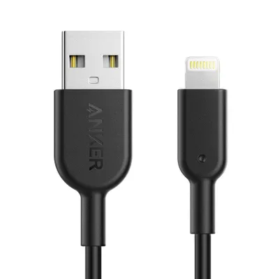 Produktbild von Anker 321 USB-A auf Lightning Kabel (0,9m / 1,8m) Black / 0.9m