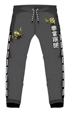 Produktbild von Dunkelgraue Jogginghose Größe 116 - Minions