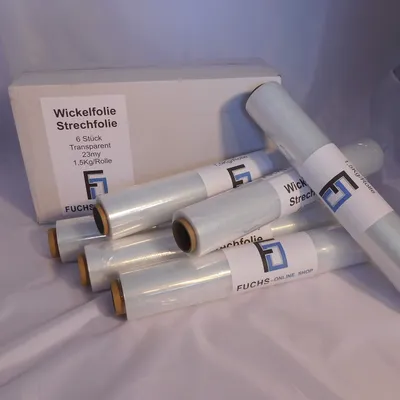 Obrázek produktu pro 6 rolí průhledné stretch fólie 500mm pro balení