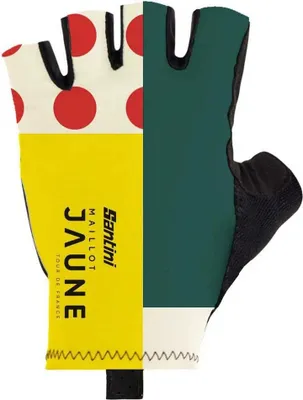 Immagine prodotto di SANTINI Guanti da ciclismo senza dita - TDF COMBO - multicolore M