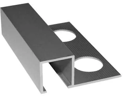 Immagine prodotto di PROFILO 'JOLLY' PER RIVESTIMENTI QUADRO IN ALLUMINIO H. 12,5 mm - lucido - 2,50 mt