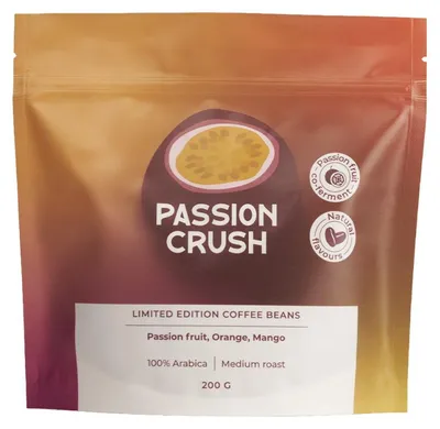 Obrázok produktu pre Kávové zrná Passion Crush (kofermentácia s marakujou) v limitovanej edícii, 200 g
