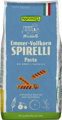 Produktbild von Rapunzel -  Emmer Spirelli Vollkorn - 500g