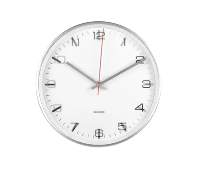 Obrázek produktu pro Designové nástěnné hodiny Karlsson 30 cm 5656WH