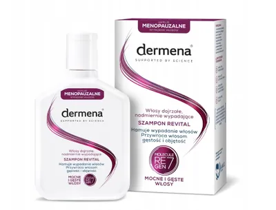 Produktbild von Dermena Professionelle Pflege Revitalisierendes Shampoo für Reifen Haar 200 ml