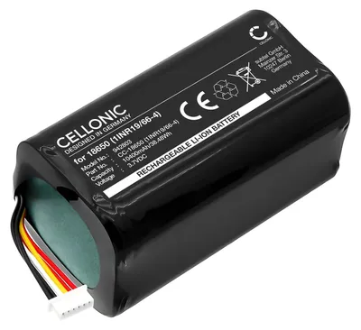 Image de CELLONIC 1x Batterie pour Domotique / Smart Home Compatible avec Eufy eufyCam 2 Pro, 18650 (1INR19/66-4) - (10400mAh, 3.7V)