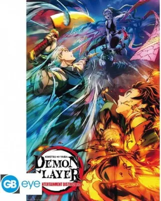 Produktbild von ABYstyle GBYDCO218, 1 Stück(e), 170 g/m², Comics, Demon Slayer Poster Key, Rechteck, Junge/Mädchen
