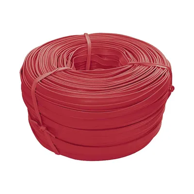 1m Keder Ø 4mm x Fahne 7mm Kederband Biese Paspelband Wulstband PVC Farbwahl rot