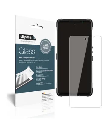 Produktbild von 2x Schutzfolie für Ulefone Armor 10 - Anti-Shock 9H Folie dipos Glass Kunststoffglas