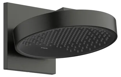 Productafbeelding van Hansgrohe Rainfinity douchekop 250 1jet met wandmontage, geborsteld zwart chroom