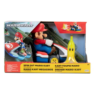 Produktbild von Jakks Pacific - Figurka kolekcjonerska Mario Kart 6cm - Spinout Edition