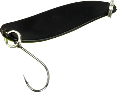 Produktbild von FTM Spoon Hammer Blinker 3,2g - Forellenblinker, Farbe:schwarz/UV gelb