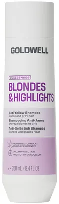 Imagen del producto de Champú antiamarillento Goldwell Dualsenses Blondes & Highlights, 250 ml