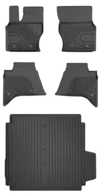 Zdjęcie produktu dla Dywaniki gumowe do Land Rover Range Rover IV 2012-2021 (SUV) – czarne, dopasowane – Wielganizator