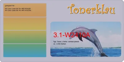 Produktbild von Toner kompatibel für HP W2410A(216A) Color LaserJet Pro MFP M155/182/183NW in Schwarz