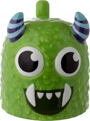 Obrázek produktu pro Zelený 3D hrnek, objem 550 ml, design Monstruo Monstarz