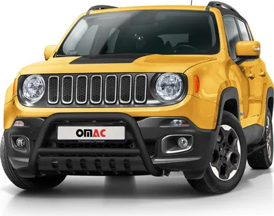 Produktbild von Frontbügel Frontschutzbügel für Jeep Renegade 2014-2022 mit ABE Stahl Schwarz