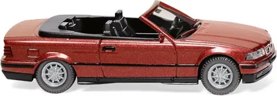 Produktbild von Wiking PKW BMW 325i Cabrio - weinrot-met.
