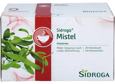 Produktbild von Sidroga Mistel milder Teegenuss mit Aromaschutz, 20 St. Filterbeutel