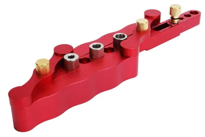 Productafbeelding van Deuvelmal Zelfcentrerend - Houtboren - Deuvelset - Boorgatzoeker - DIY Houtbewerkingsgereedschap - Schaalset