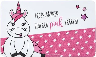 Produktbild von Frühstücksbrettchen Einhorn Pechsträhne