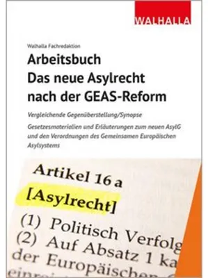 Immagine prodotto di Arbeitsbuch: Das neue Asylrecht nach der GEAS-Reform