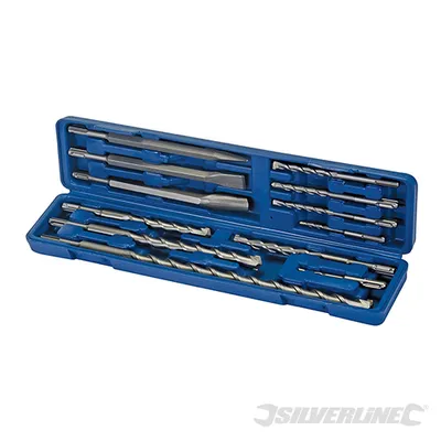 Image de Jeu de forets et burins SDS Plus 12 pièces