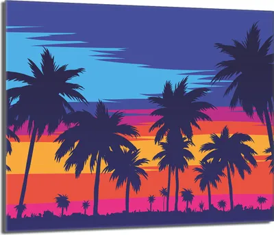 Produktbild von Herdabdeckplatte 60x52 Glaskeramikkochfeld Abdeckung Spritzschutz Glasplatte Deko Schneidebrett, Bunt Strand