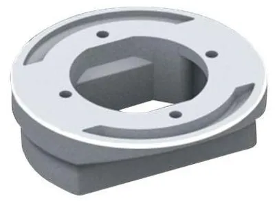 Produktbild von Rittal CP 6212.500, Aluminium, Grau