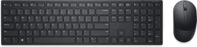 Obrázek produktu pro Dell Pro-Tastatur und -Maus – KM5221W - französisch (AZERTY) - schwarz - Volle Größe (100%) - Kabellos - RF Wireless - AZERTY - Schwarz - Maus enthalten