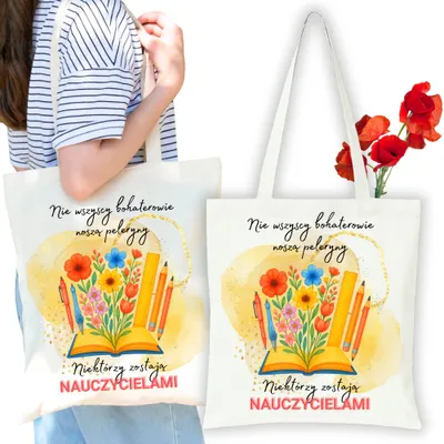 Produktbild von Baumwolltasche mit Aufdruck als Lehrergeschenk