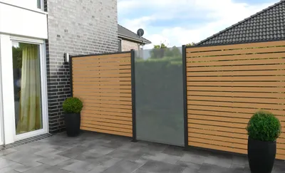 Produktbild von T&J HANÖ BPC Steckzaun Rhombus-Set Karamel