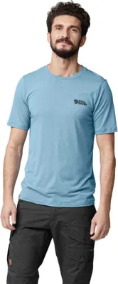 Produktbild von Fjällräven Abisko Wool Logo Kurzarm-t-shirt Blau M Mann Blau M