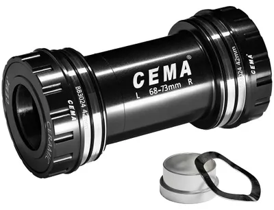 Imagen del producto de Soporte Cema para eje BB30, compatible con sistemas SRAM GXP, color
