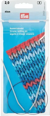 Produktbild von Prym HN Rundstricknadeln ALU 80 cm 2,75 mm grau