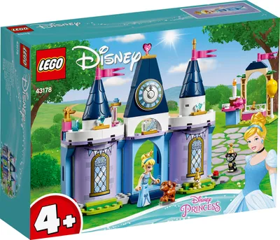 Obrázek produktu pro LEGO Disney Princess Cinderella's Castle Set, Sada na stavění, 4 rok/roky, 168 kusů, 450 g