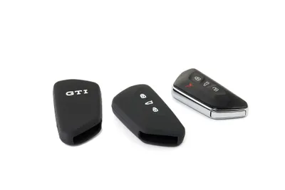 Produktbild von Original VW GTI Schlüsselcover schwarz/rot