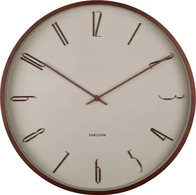 Produktbild von Karlsson - Wanduhr Scandia - Grau - Ø40cm