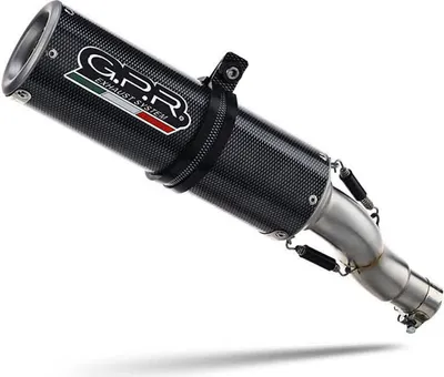 Produktbild von GPR M3 Poppy Slip-On Auspuff genehmigt für Kawasaki Versys 650