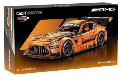 Produktbild von Jamara 402899, Sportwagen-Modell, 1:8, Mercedes-AMG GT3, Unisex, 14 Jahr(e), Orange