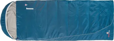 Produktbild von Grueezi Deckenschlafsack 'Baumwolle Comfort' blau links