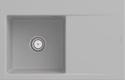 Produktbild von Villeroy & Boch Keramikspüle 334801SM, Subway Style 45 Einbauspüle - inkl.